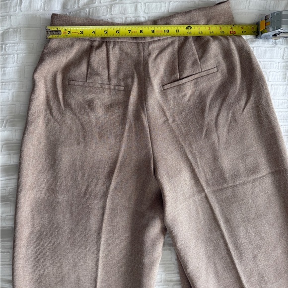 Express Tan Textured Suit- Jacket (M), Pants Size 10 - Picture 12 of 16